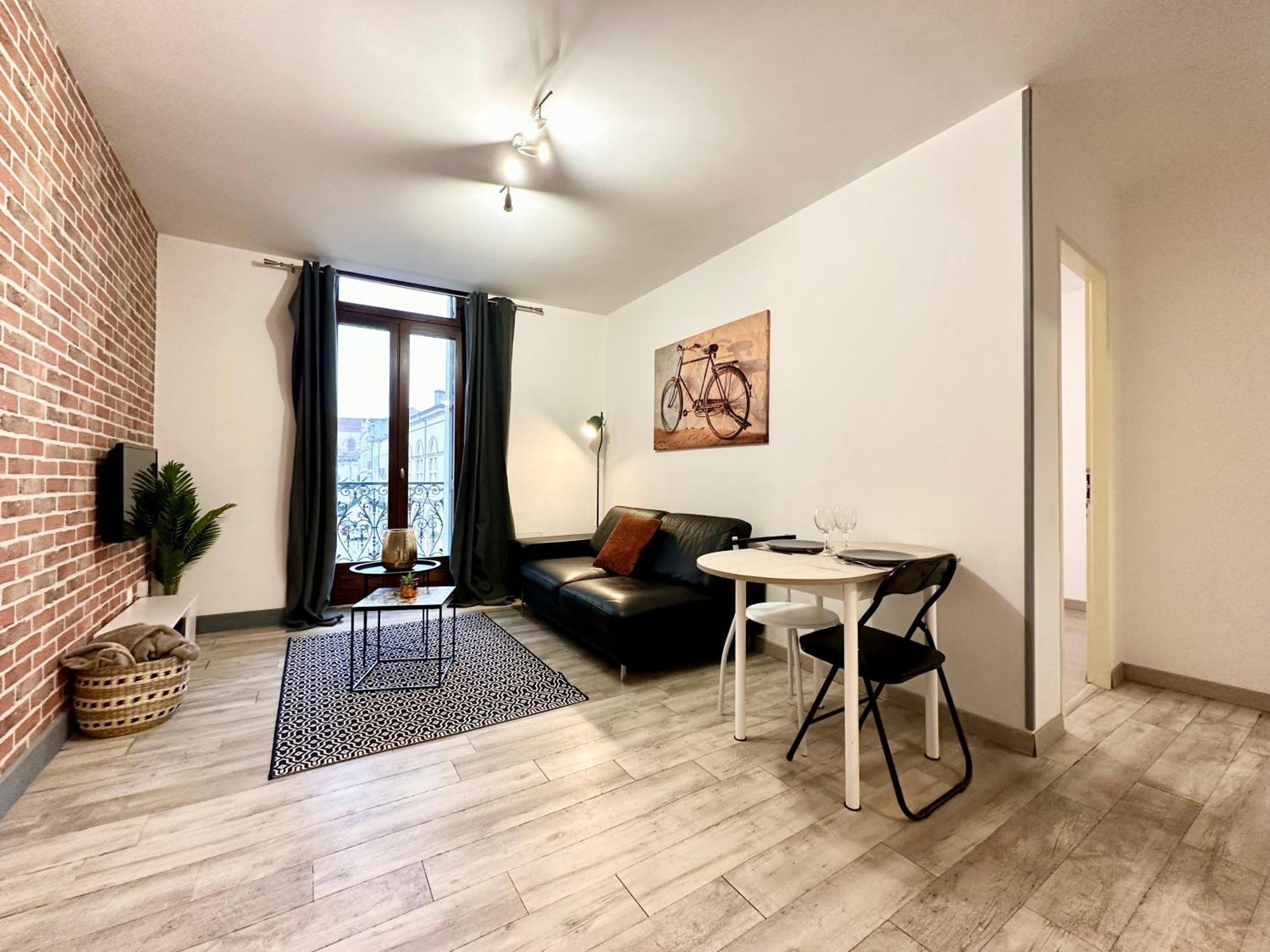Apartmán Les 3 Rivieres - Vue Imprenable & Hyper Centre Mont-de-Marsan Exteriér fotografie